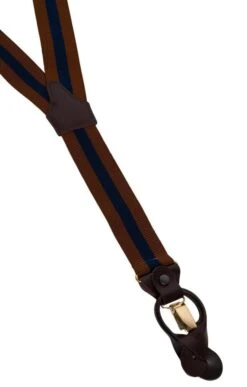 Men's Two In One Braces -Best Fashion Shoes Shop TK61520GOLDBLUESTRP 1 1