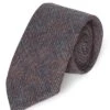 Mens Shetland Wool Ties -Best Fashion Shoes Shop TL01200PURPLE35