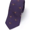Pheasant Silk/Wool Tie -Best Fashion Shoes Shop TL12992PURPLEPLAIN