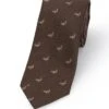 Partridge Wool Blend Tie 1 Partridge Wool Blend Tie -Best Fashion Shoes Shop TL12995BROWN