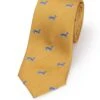 Sausage Dog Woven Silk Tie -Best Fashion Shoes Shop TL13000GOLDBLUE