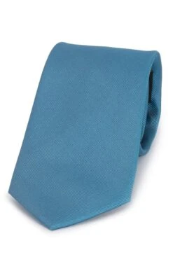 Plain Woven Silk Tie