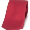 Plain Woven Silk Tie -Best Fashion Shoes Shop TL15586RED