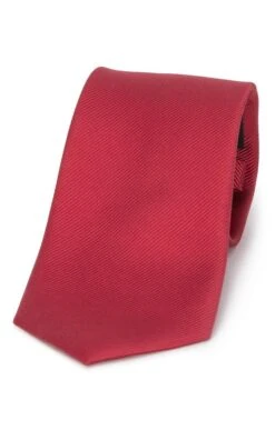 Plain Woven Silk Tie