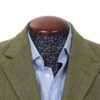 Small Paisley Printed Cravat -Best Fashion Shoes Shop TL15599NAVY