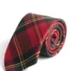 Men's Plaid Tie -Best Fashion Shoes Shop TL23565MUTEDRED