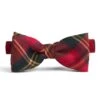 Men's Plaid Bow Tie -Best Fashion Shoes Shop TL23566MUTEDRED
