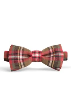Men's Plaid Bow Tie
