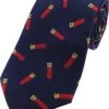 Cartridge Woven Silk Tie -Best Fashion Shoes Shop TL30037NAVYRED