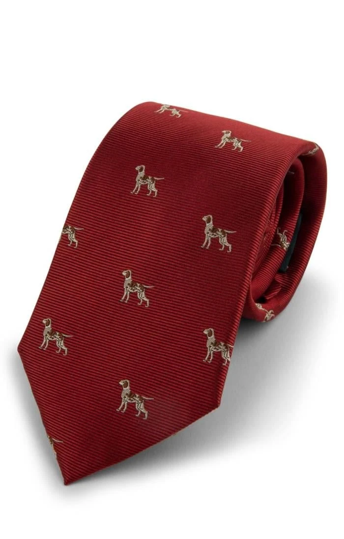 Dogs Woven Silk Tie Woven Silk Tie 3 Dogs Woven Silk Tie Woven Silk Tie